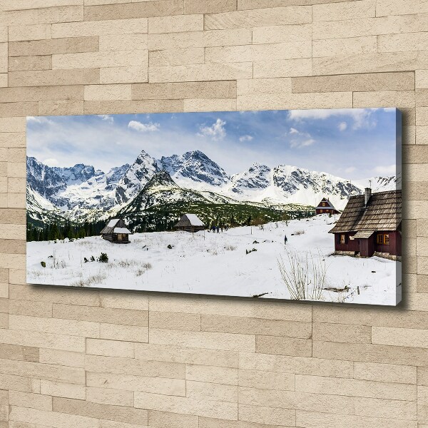 Canvas wall art Tatra Halls