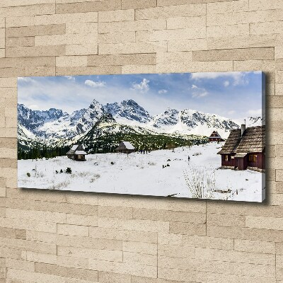 Canvas wall art Tatra Halls