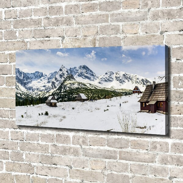 Canvas wall art Tatra Halls