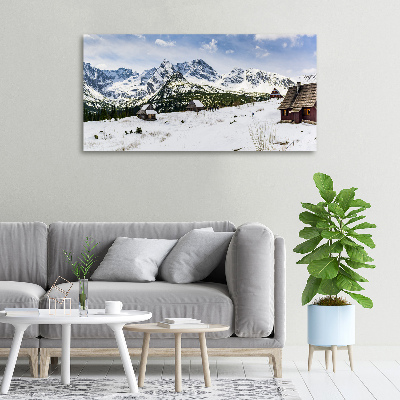 Canvas wall art Tatra Halls