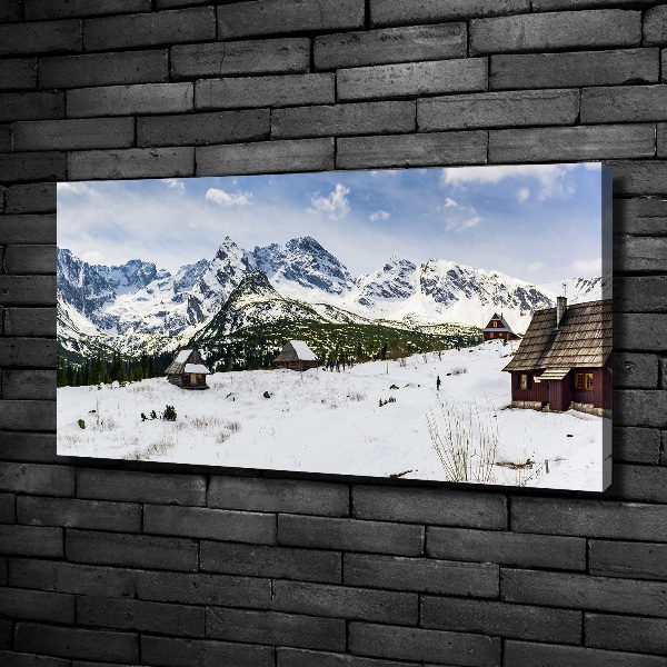 Canvas wall art Tatra Halls