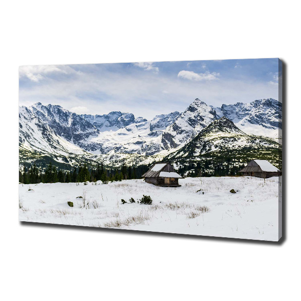 Canvas wall art Tatra Halls