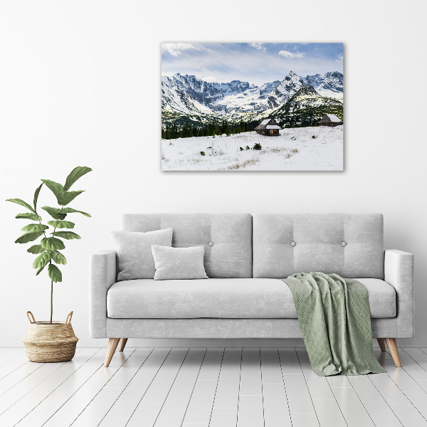 Canvas wall art Tatra Halls