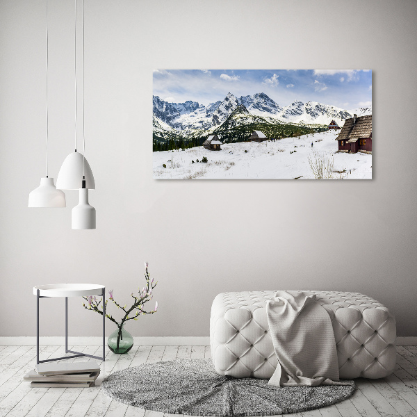 Canvas wall art Tatra Halls