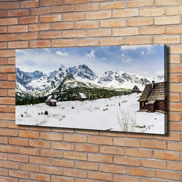 Canvas wall art Tatra Halls