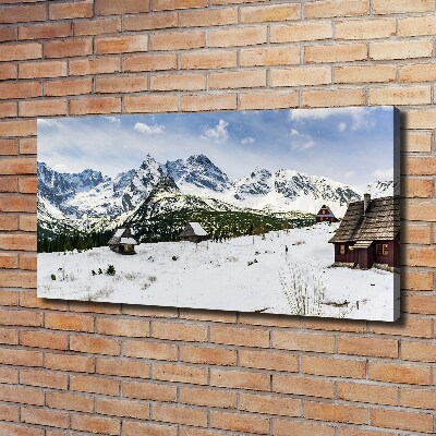 Canvas wall art Tatra Halls