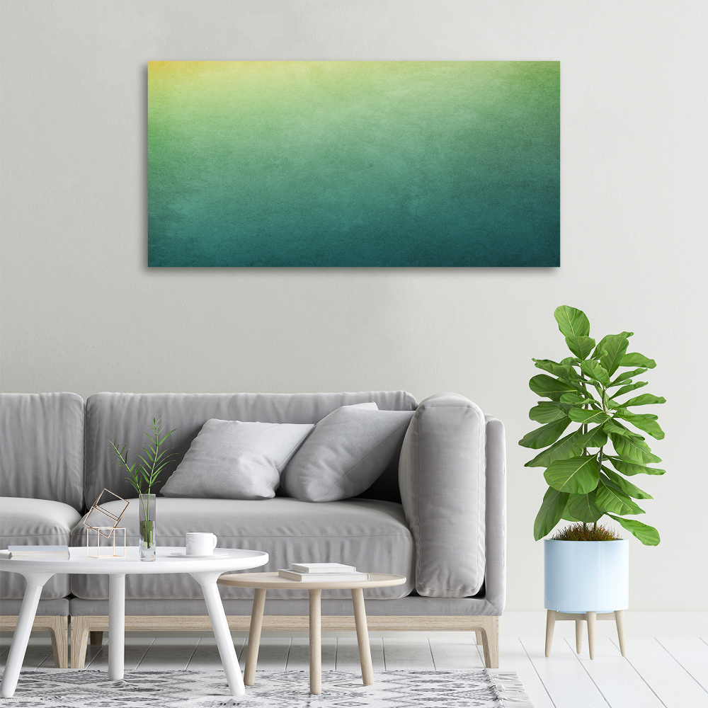 Canvas wall art Sea gradient