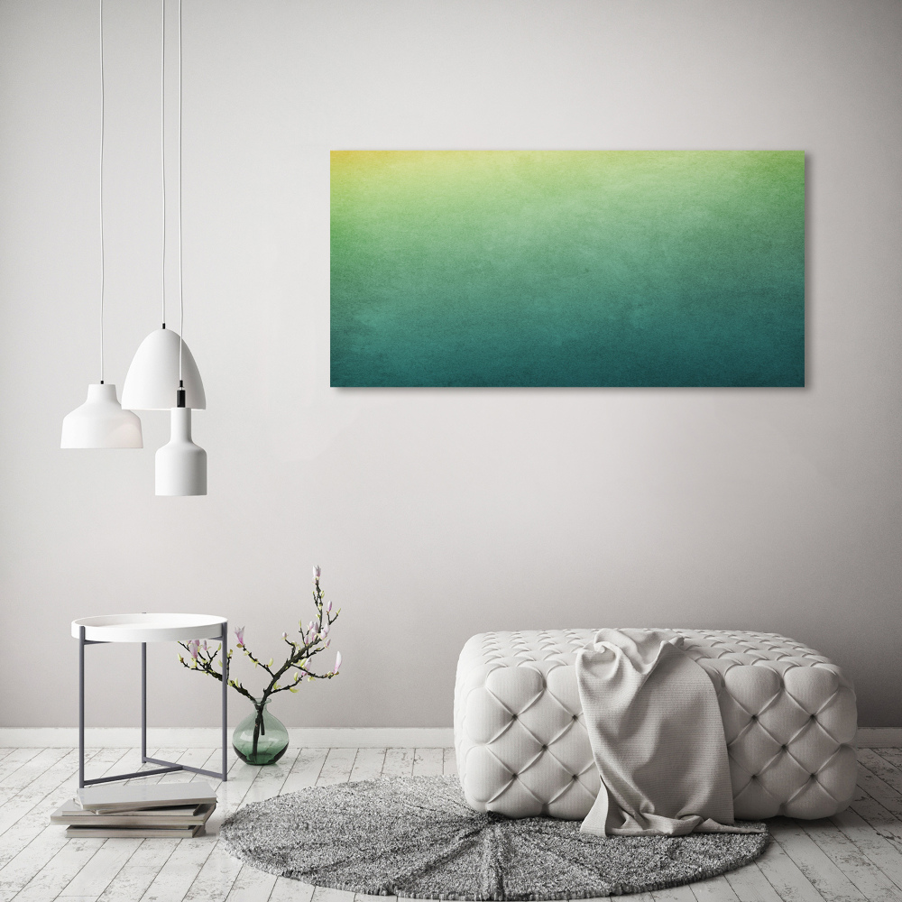 Canvas wall art Sea gradient