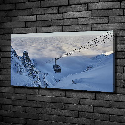 Canvas wall art Kasprowy Wierch