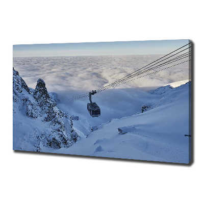 Canvas wall art Kasprowy Wierch