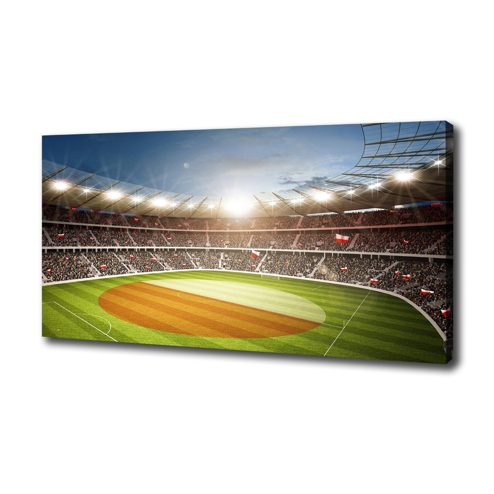 Canvas wall art Poland stadium