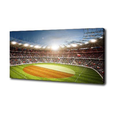 Canvas wall art Poland stadium