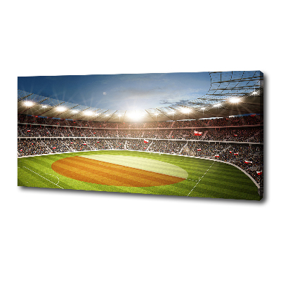 Canvas wall art Poland stadium