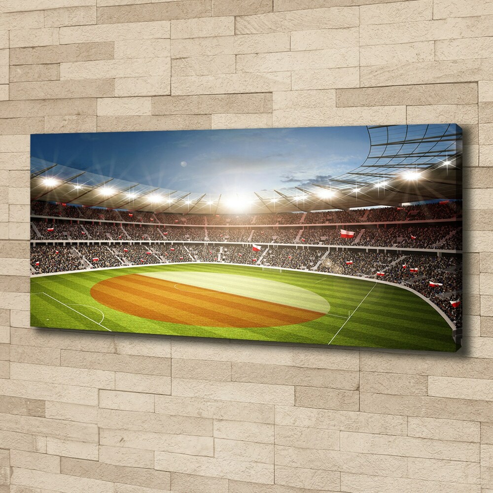 Canvas wall art Poland stadium