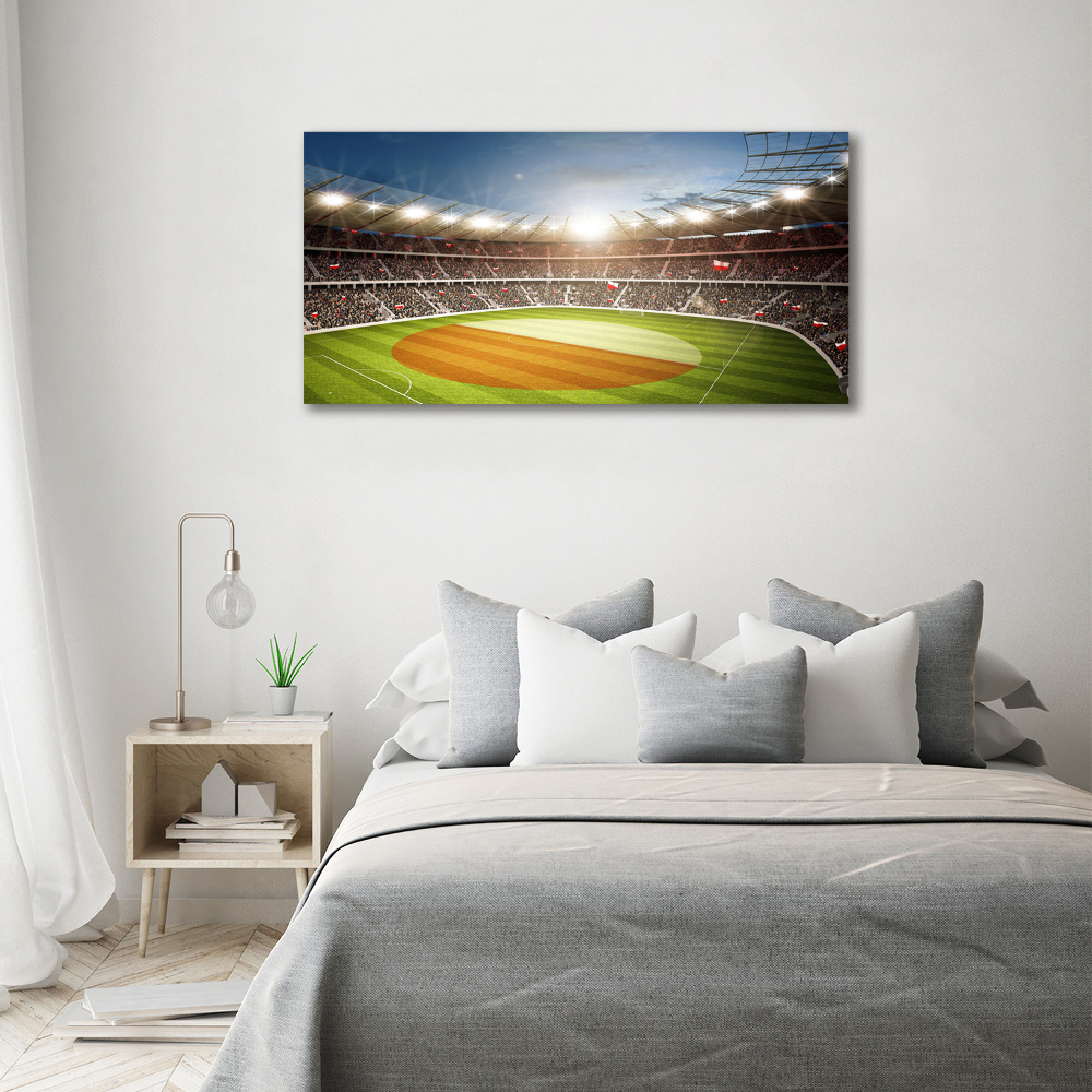 Canvas wall art Poland stadium