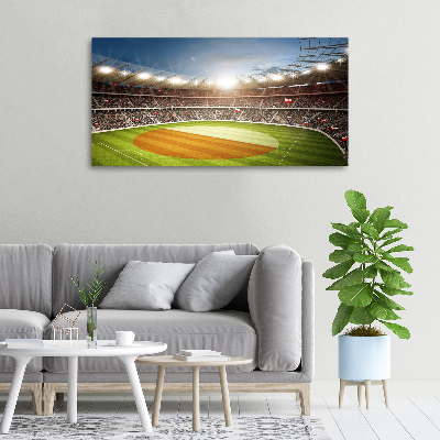 Canvas wall art Poland stadium