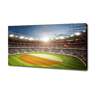 Canvas wall art Poland stadium