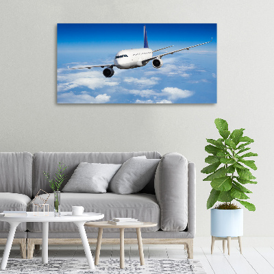 Canvas wall art Airplane