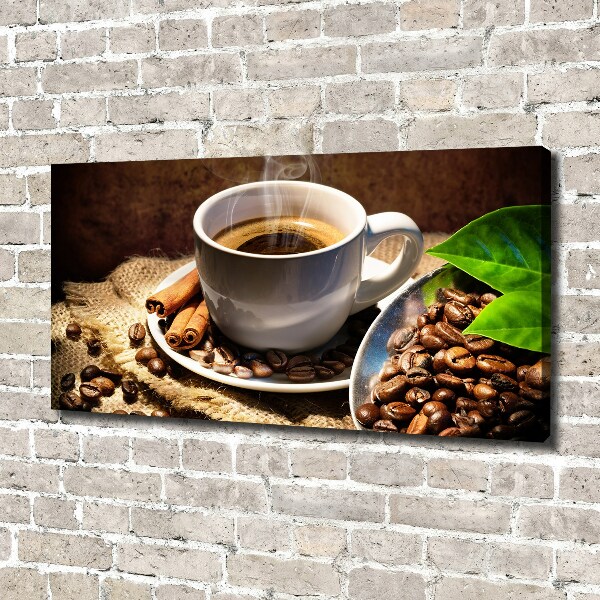 Canvas wall art Cup of coffee