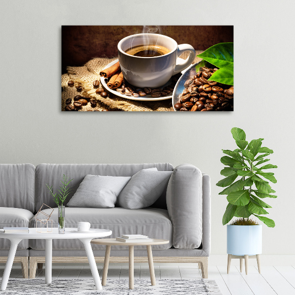 Canvas wall art Cup of coffee