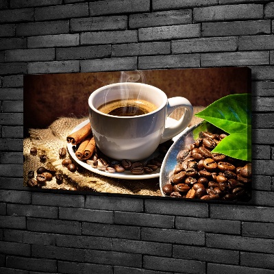 Canvas wall art Cup of coffee