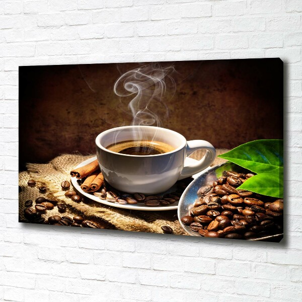 Canvas wall art Cup of coffee