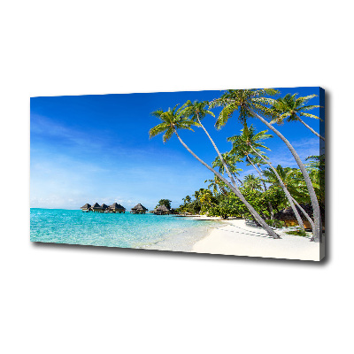 Canvas wall art Maldives