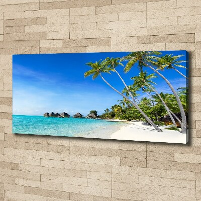 Canvas wall art Maldives