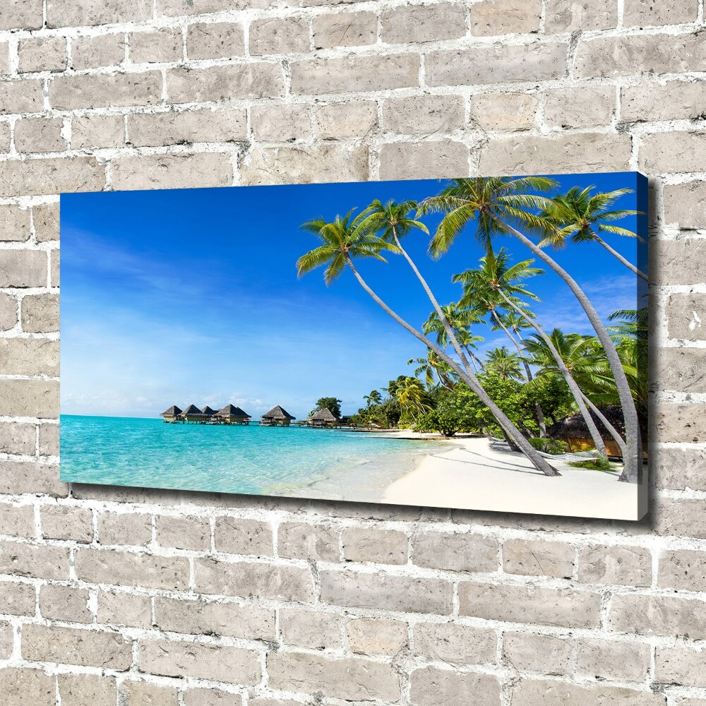 Canvas wall art Maldives