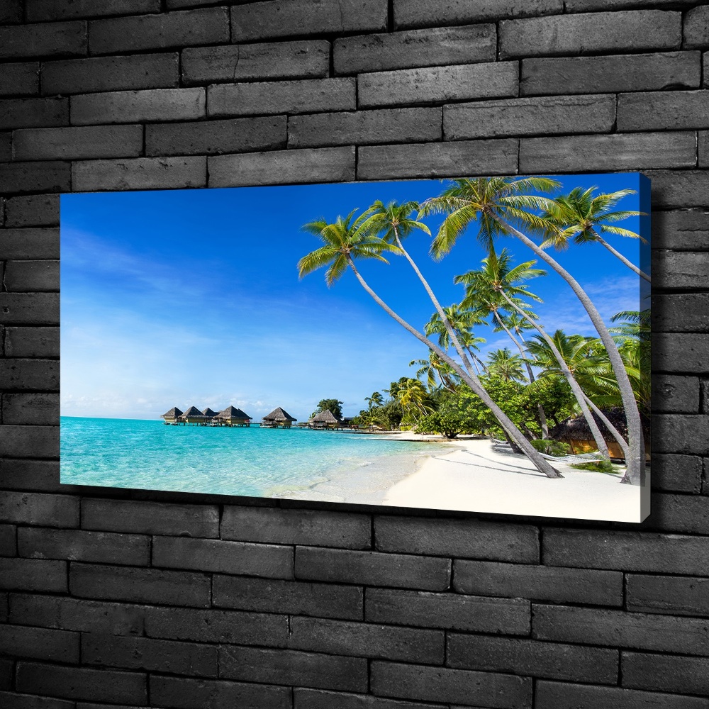 Canvas wall art Maldives