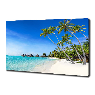 Canvas wall art Maldives