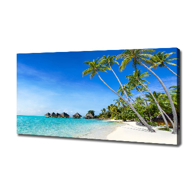 Canvas wall art Maldives