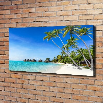 Canvas wall art Maldives