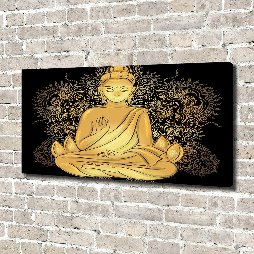 Canvas wall art Sitting Buddha