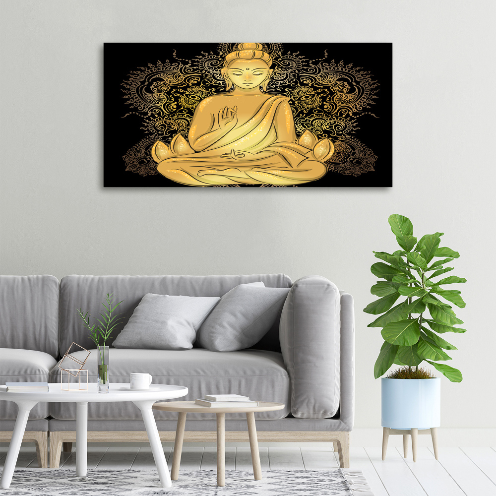 Canvas wall art Sitting Buddha