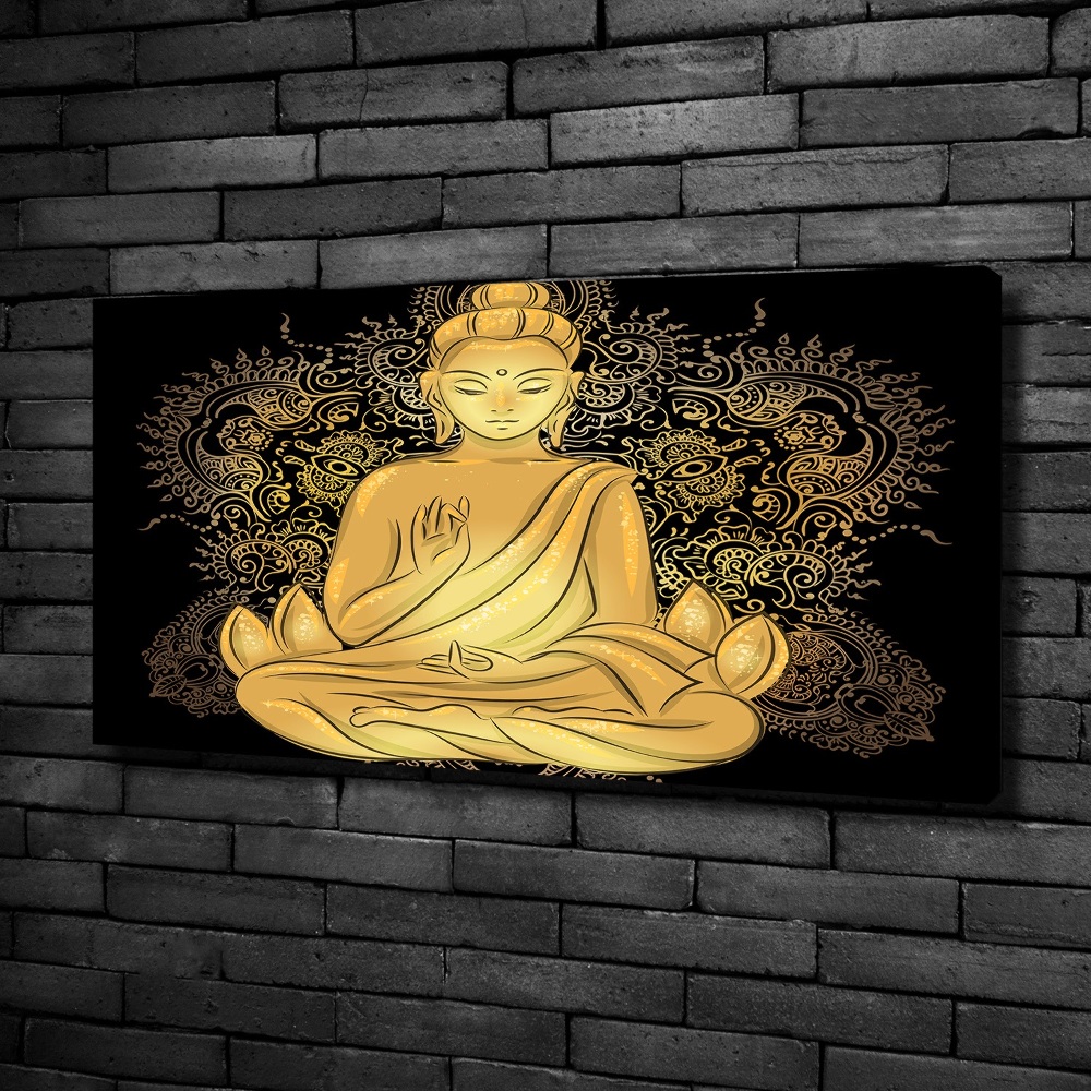 Canvas wall art Sitting Buddha