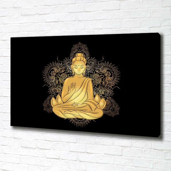 Canvas wall art Sitting Buddha