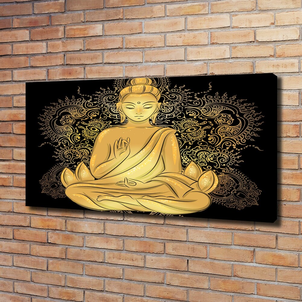 Canvas wall art Sitting Buddha