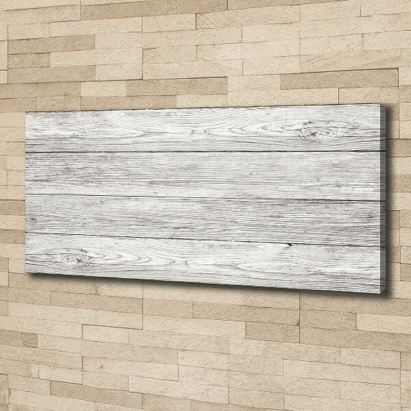 Canvas wall art Wooden background