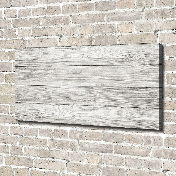 Canvas wall art Wooden background