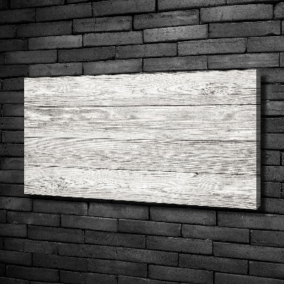 Canvas wall art Wooden background