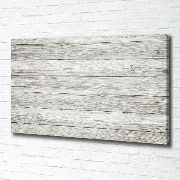 Canvas wall art Wooden background