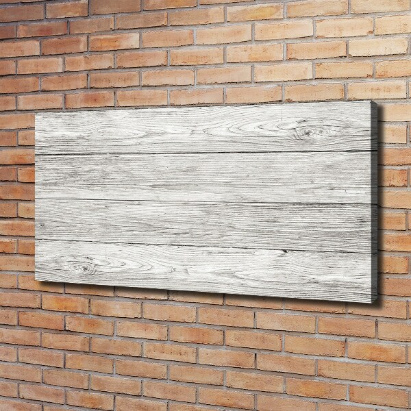 Canvas wall art Wooden background