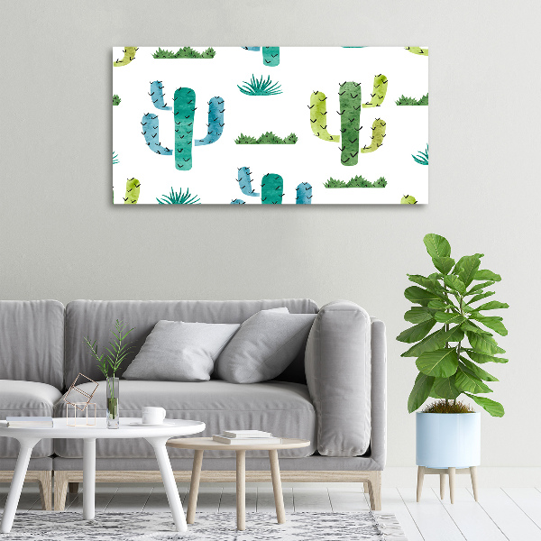 Canvas wall art Cacti