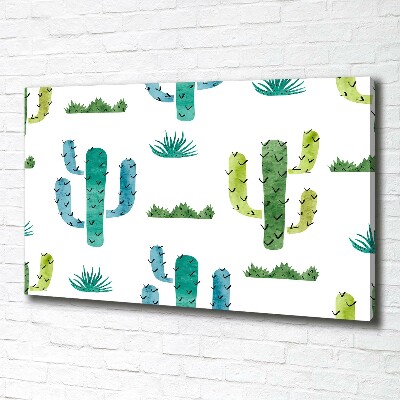 Canvas wall art Cacti