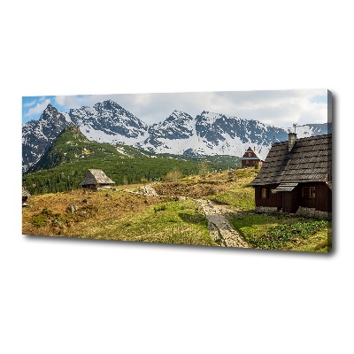 Canvas wall art Tatra Halls