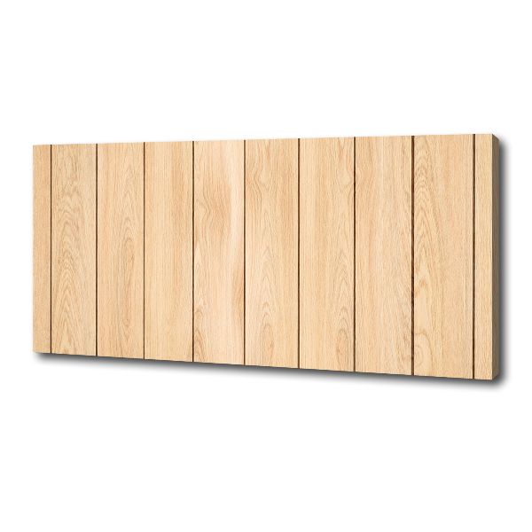 Canvas wall art Wooden background