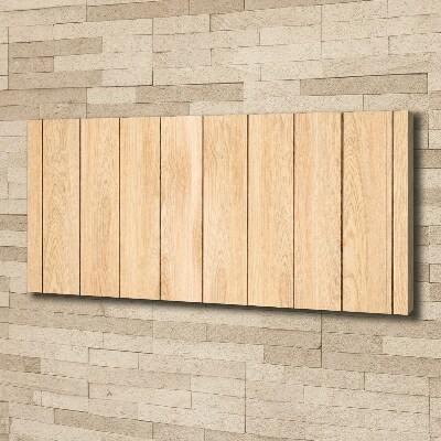 Canvas wall art Wooden background