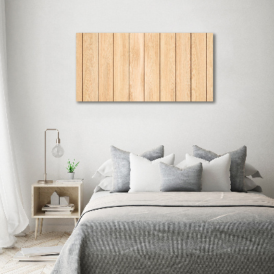 Canvas wall art Wooden background