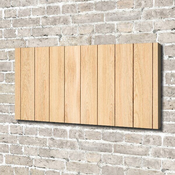 Canvas wall art Wooden background